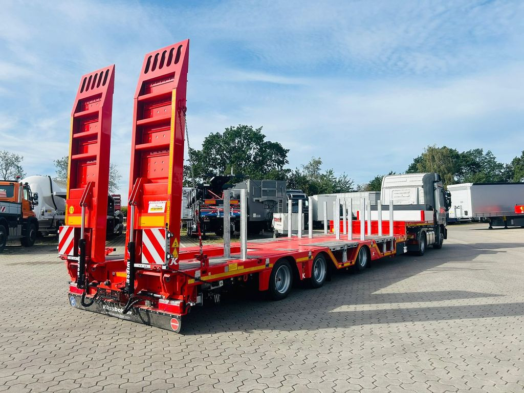 Kässbohrer KSLA RJ Mega Jumbo Tieflader mit Radmulden tele - Madal platvormpoolhaagis: pilt 2 Kässbohrer KSLA RJ Mega Jumbo Tieflader mit Radmulden tele - Madal platvormpoolhaagis: pilt 2