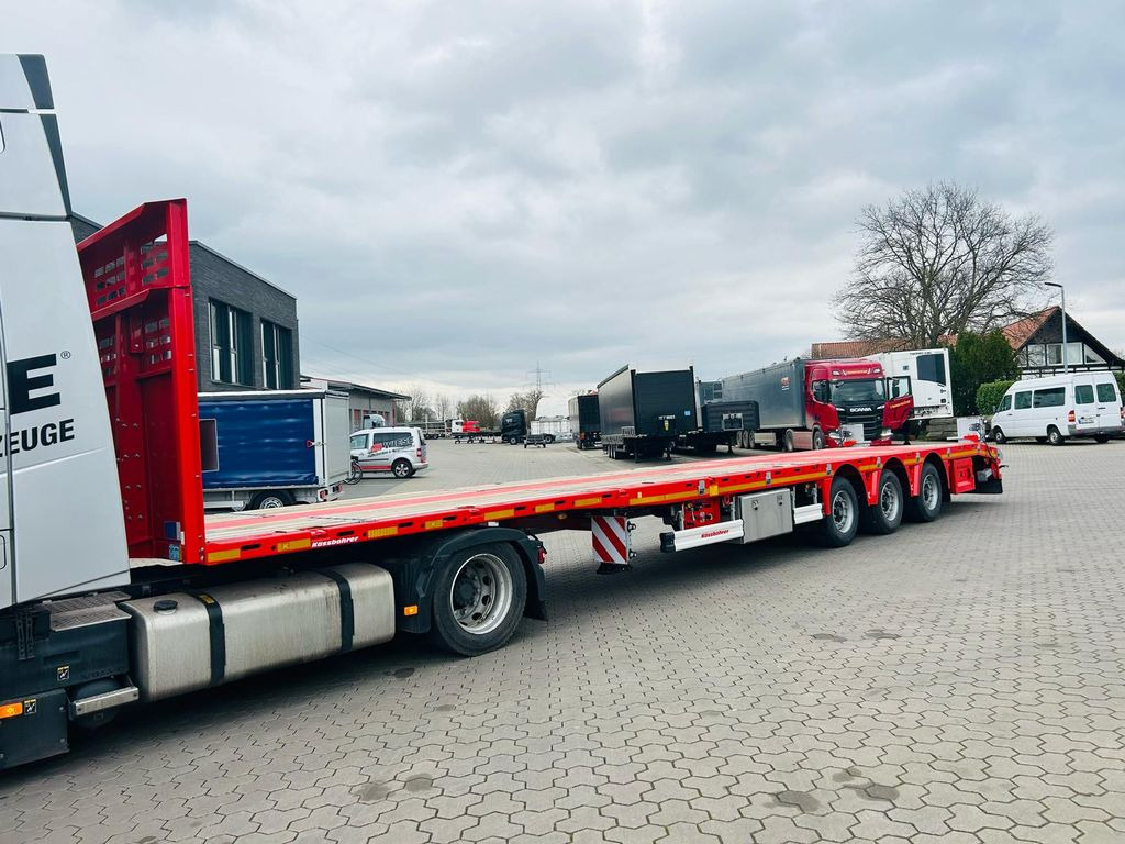 Kässbohrer SPS Mega Schwerlast Plattform Lenkachse - Platvorm/ Madelpoolhaagis: pilt 4 Kässbohrer SPS Mega Schwerlast Plattform Lenkachse - Platvorm/ Madelpoolhaagis: pilt 4