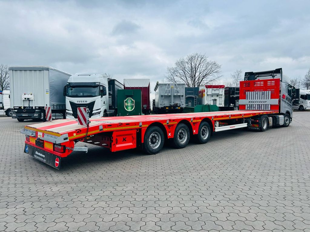 Kässbohrer SPS Mega Schwerlast Plattform Lenkachse - Platvorm/ Madelpoolhaagis: pilt 2 Kässbohrer SPS Mega Schwerlast Plattform Lenkachse - Platvorm/ Madelpoolhaagis: pilt 2