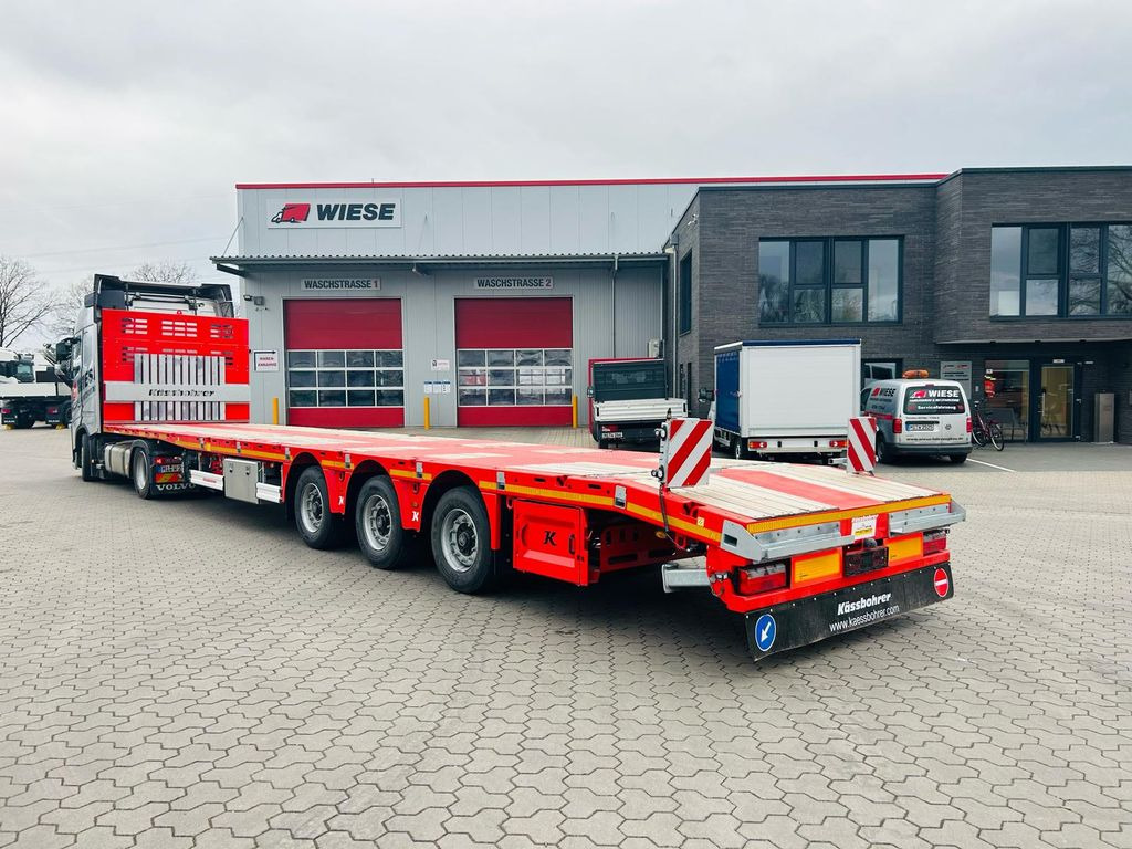 Kässbohrer SPS Mega Schwerlast Plattform Lenkachse - Platvorm/ Madelpoolhaagis: pilt 1 Kässbohrer SPS Mega Schwerlast Plattform Lenkachse - Platvorm/ Madelpoolhaagis: pilt 1