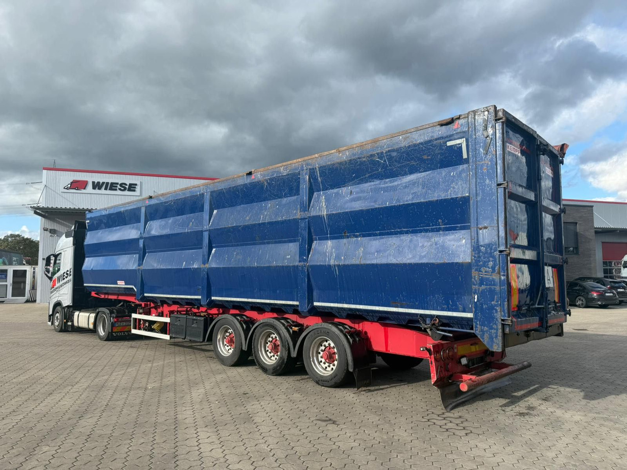 Kempf SKM 35/3 Großraummulde für Schrott 85m³ - Kallur-poolhaagis: pilt 4 Kempf SKM 35/3 Großraummulde für Schrott 85m³ - Kallur-poolhaagis: pilt 4