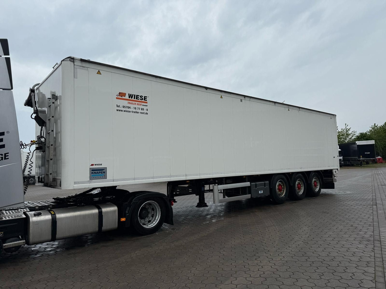 Knapen K100 Schubboden 71 m³ Powersheet Lenkachse Agrar - Kõndimisalaga poolhaagised: pilt 2 Knapen K100 Schubboden 71 m³ Powersheet Lenkachse Agrar - Kõndimisalaga poolhaagised: pilt 2