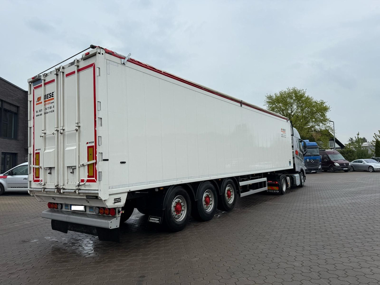 Knapen K100 Schubboden 71 m³ Powersheet Lenkachse Agrar - Kõndimisalaga poolhaagised: pilt 3 Knapen K100 Schubboden 71 m³ Powersheet Lenkachse Agrar - Kõndimisalaga poolhaagised: pilt 3