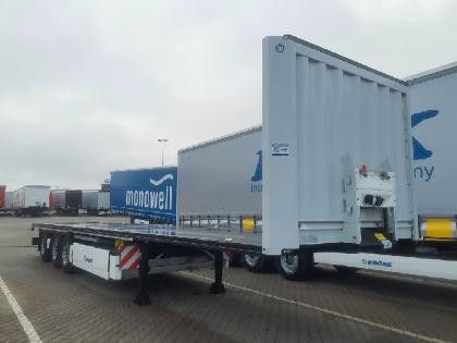 Krone Plateau-Auflieger - Lenkachse + Stapleraufnahme Krone Plateau-Auflieger - Lenkachse + Stapleraufnahme - Platvorm/ Madelpoolhaagis: pilt 1 Krone Plateau-Auflieger - Lenkachse + Stapleraufnahme Krone Plateau-Auflieger - Lenkachse + Stapleraufnahme - Platvorm/ Madelpoolhaagis: pilt 1