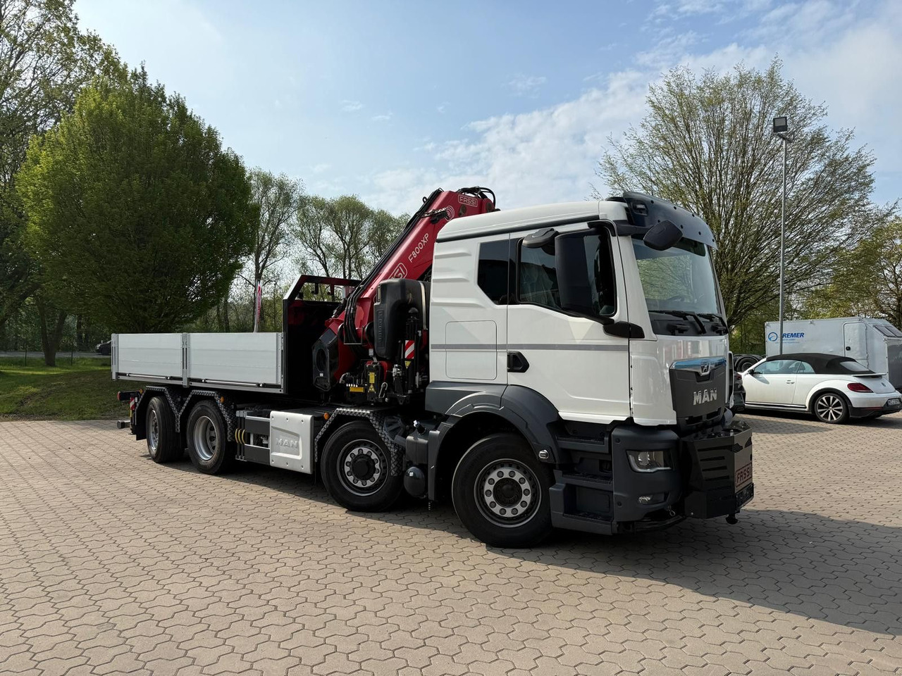MAN 35.520 8x4 mit Kran Fassi F800 RA2.28 - Kraanaga veoauto: pilt 2 MAN 35.520 8x4 mit Kran Fassi F800 RA2.28 - Kraanaga veoauto: pilt 2