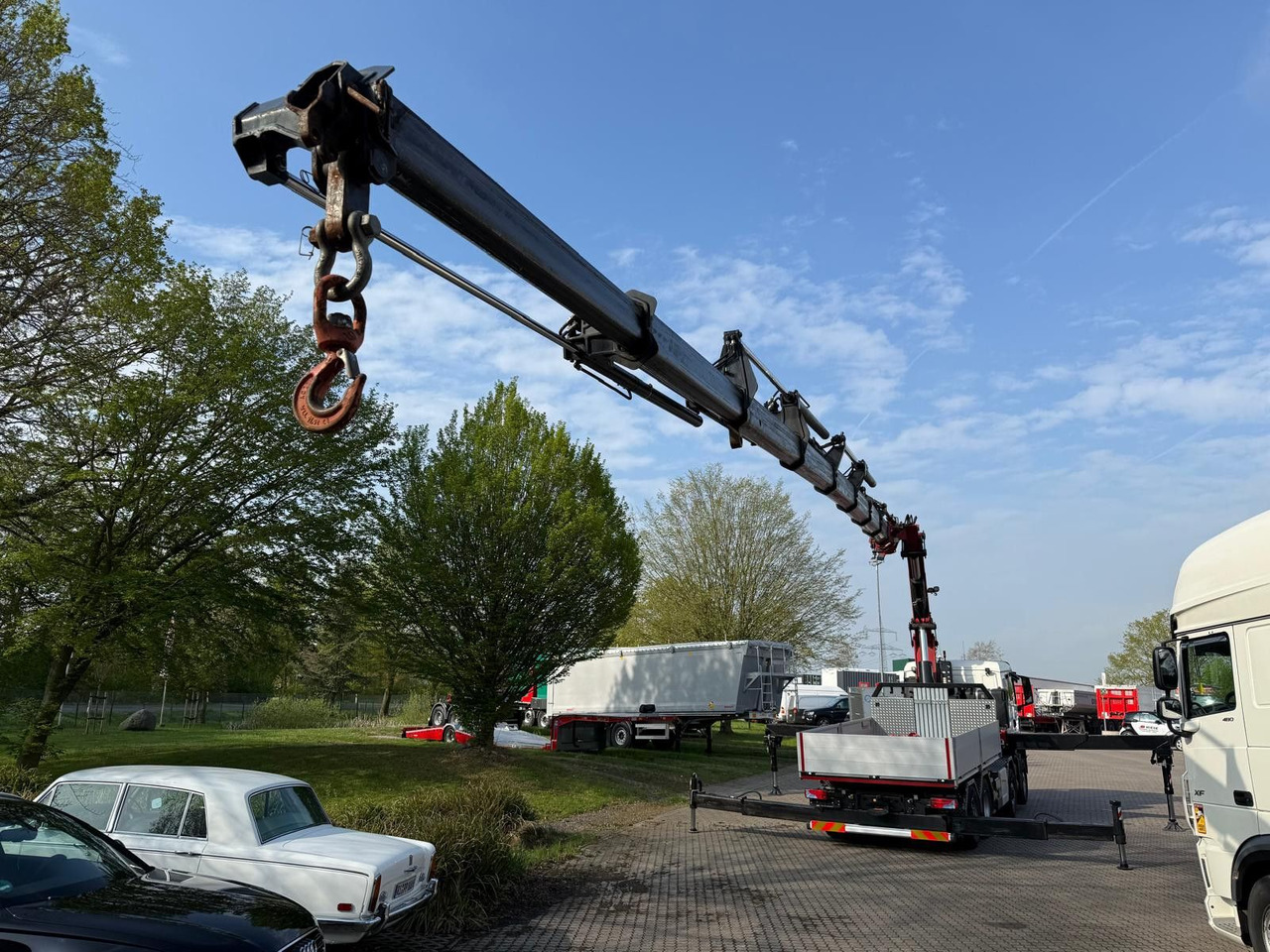 MAN 35.520 8x4 mit Kran Fassi F800 RA2.28 - Kraanaga veoauto: pilt 3 MAN 35.520 8x4 mit Kran Fassi F800 RA2.28 - Kraanaga veoauto: pilt 3