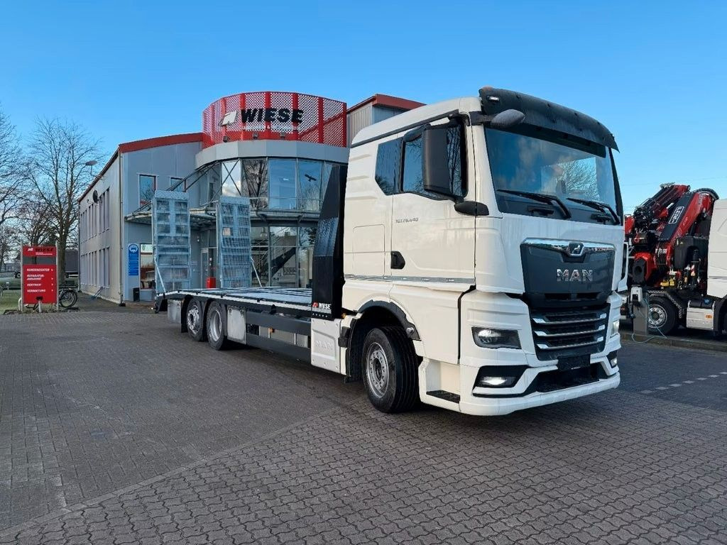 MAN Baumaschinen- Arbeitsbühnentransporter Rampen - Madelveok/ Platvormveok: pilt 1 MAN Baumaschinen- Arbeitsbühnentransporter Rampen - Madelveok/ Platvormveok: pilt 1