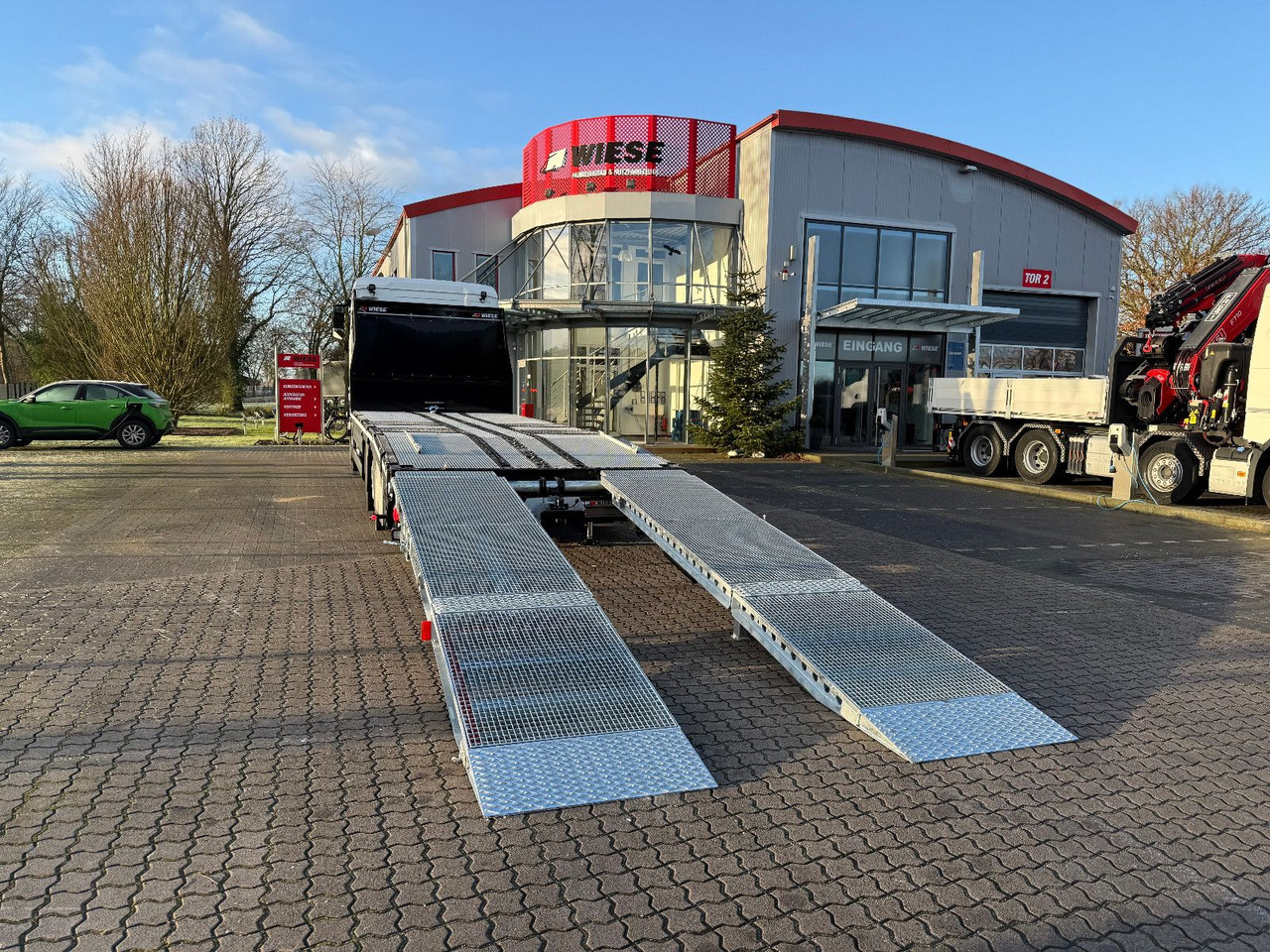 MAN Baumaschinen- Arbeitsbühnentransporter Rampen - Madelveok/ Platvormveok: pilt 4 MAN Baumaschinen- Arbeitsbühnentransporter Rampen - Madelveok/ Platvormveok: pilt 4