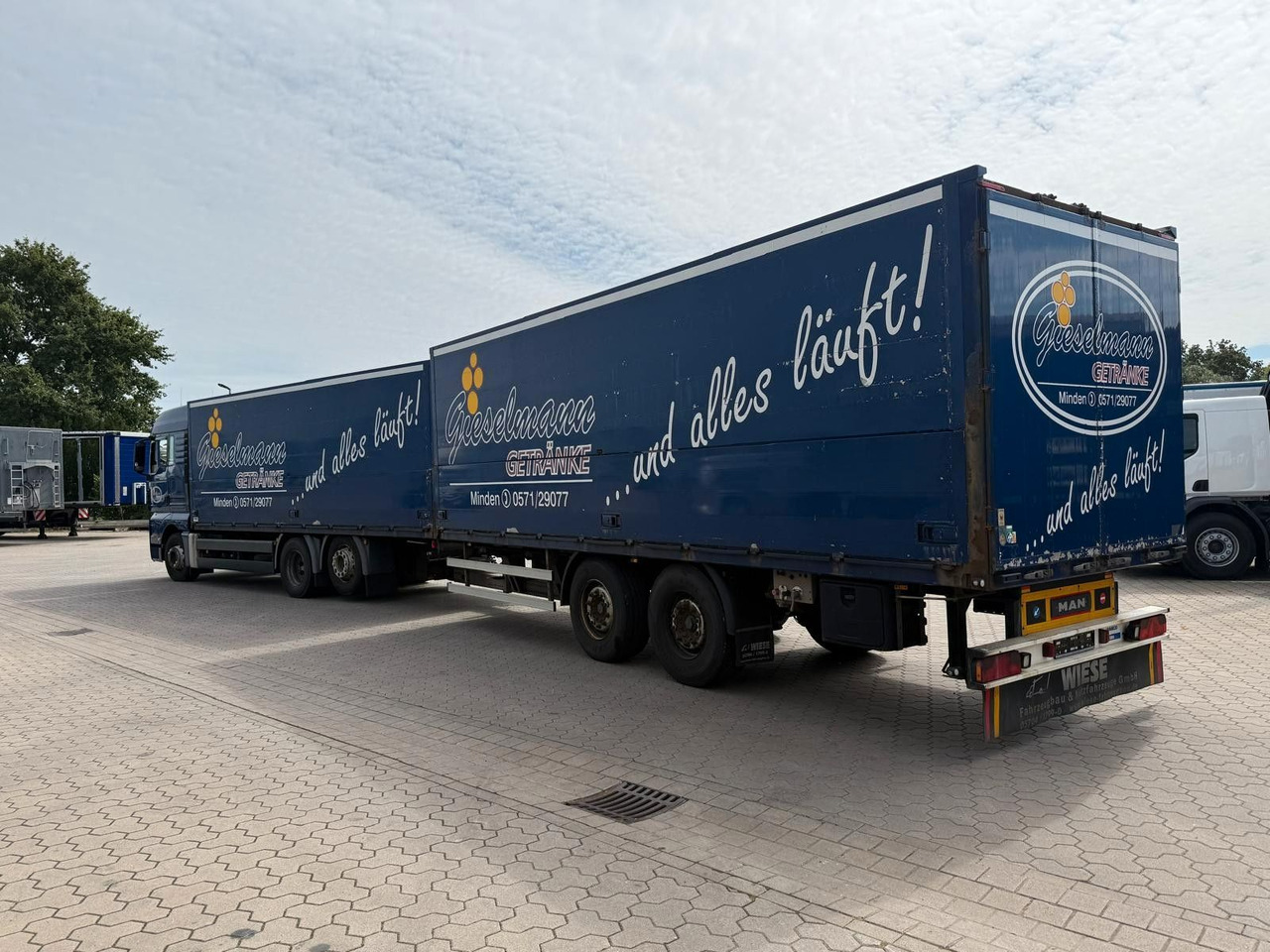 MAN TGA mit Kofferaufbau/Getränkeaufbau + Anhänger - Joogiveok: pilt 4 MAN TGA mit Kofferaufbau/Getränkeaufbau + Anhänger - Joogiveok: pilt 4