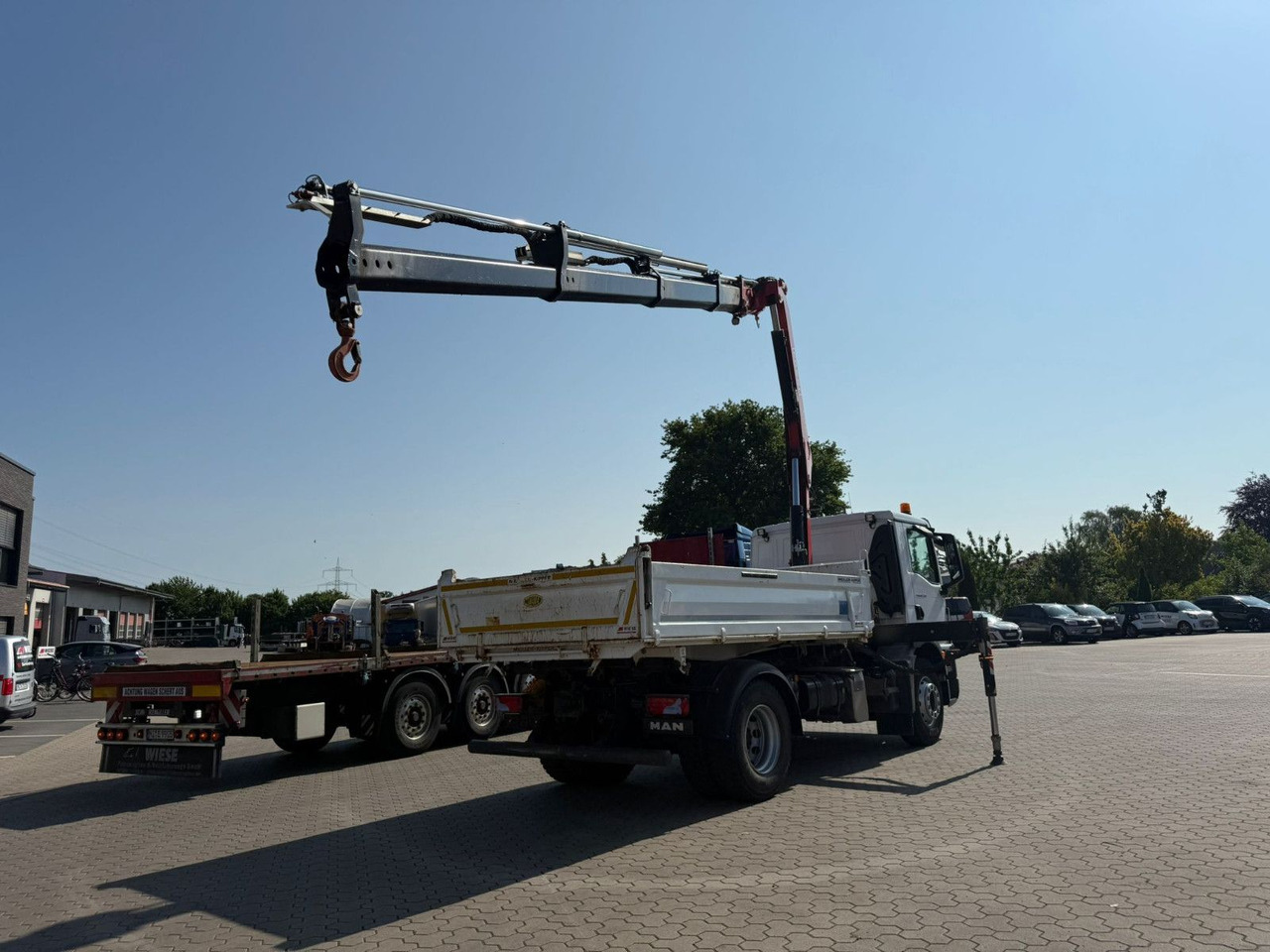 MAN TGM 18.320 4x2 BB Kran Fassi F135 Kipper Meiller - Kraanaga veoauto: pilt 4 MAN TGM 18.320 4x2 BB Kran Fassi F135 Kipper Meiller - Kraanaga veoauto: pilt 4