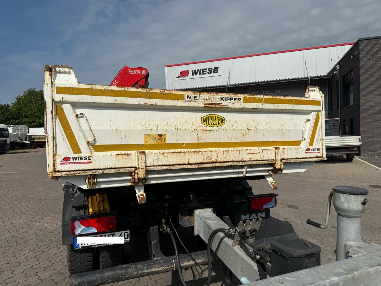 MAN TGM 18.320 4x2 BB mit Kran Fassi F135 Kipper - Kallurauto, Kraanaga veoauto: pilt 5 MAN TGM 18.320 4x2 BB mit Kran Fassi F135 Kipper - Kallurauto, Kraanaga veoauto: pilt 5