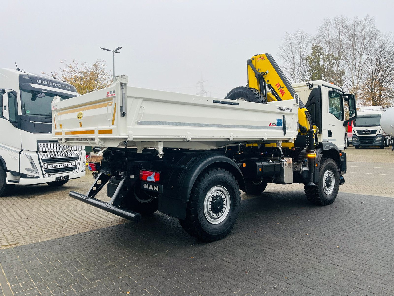 MAN TGM 18.320 4x4 BB Kipper Kran 131 Single Winter - Kallurauto, Kraanaga veoauto: pilt 3 MAN TGM 18.320 4x4 BB Kipper Kran 131 Single Winter - Kallurauto, Kraanaga veoauto: pilt 3
