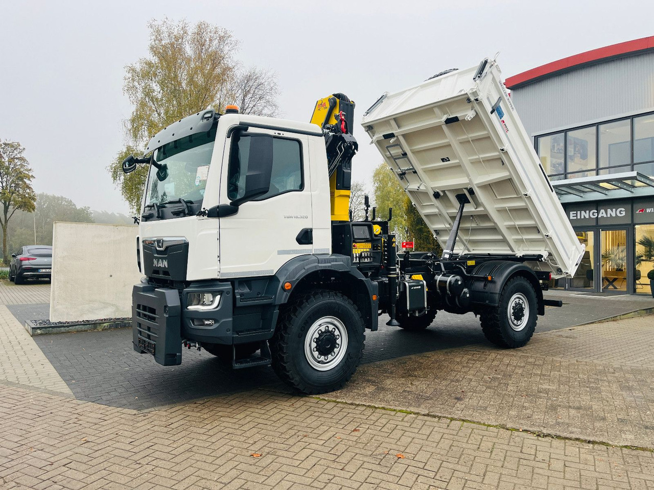 MAN TGM 18.320 4x4 BB Kipper Kran 131 Single Winter - Kallurauto, Kraanaga veoauto: pilt 5 MAN TGM 18.320 4x4 BB Kipper Kran 131 Single Winter - Kallurauto, Kraanaga veoauto: pilt 5