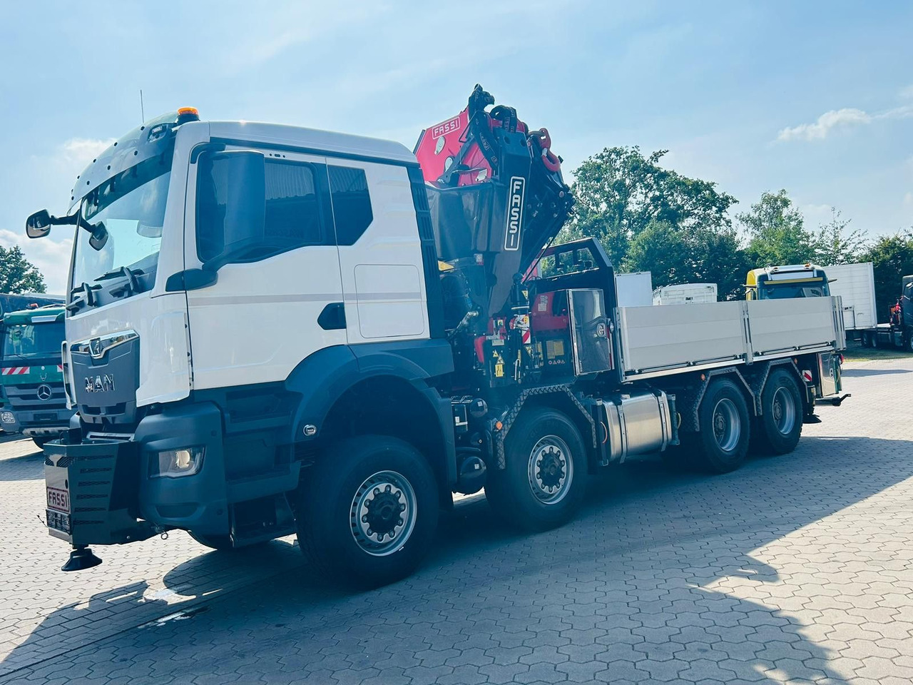 MAN TGS 41.520 8x8 mit Fassi Ladekran F710RA.2.26 - Madelveok/ Platvormveok: pilt 5 MAN TGS 41.520 8x8 mit Fassi Ladekran F710RA.2.26 - Madelveok/ Platvormveok: pilt 5