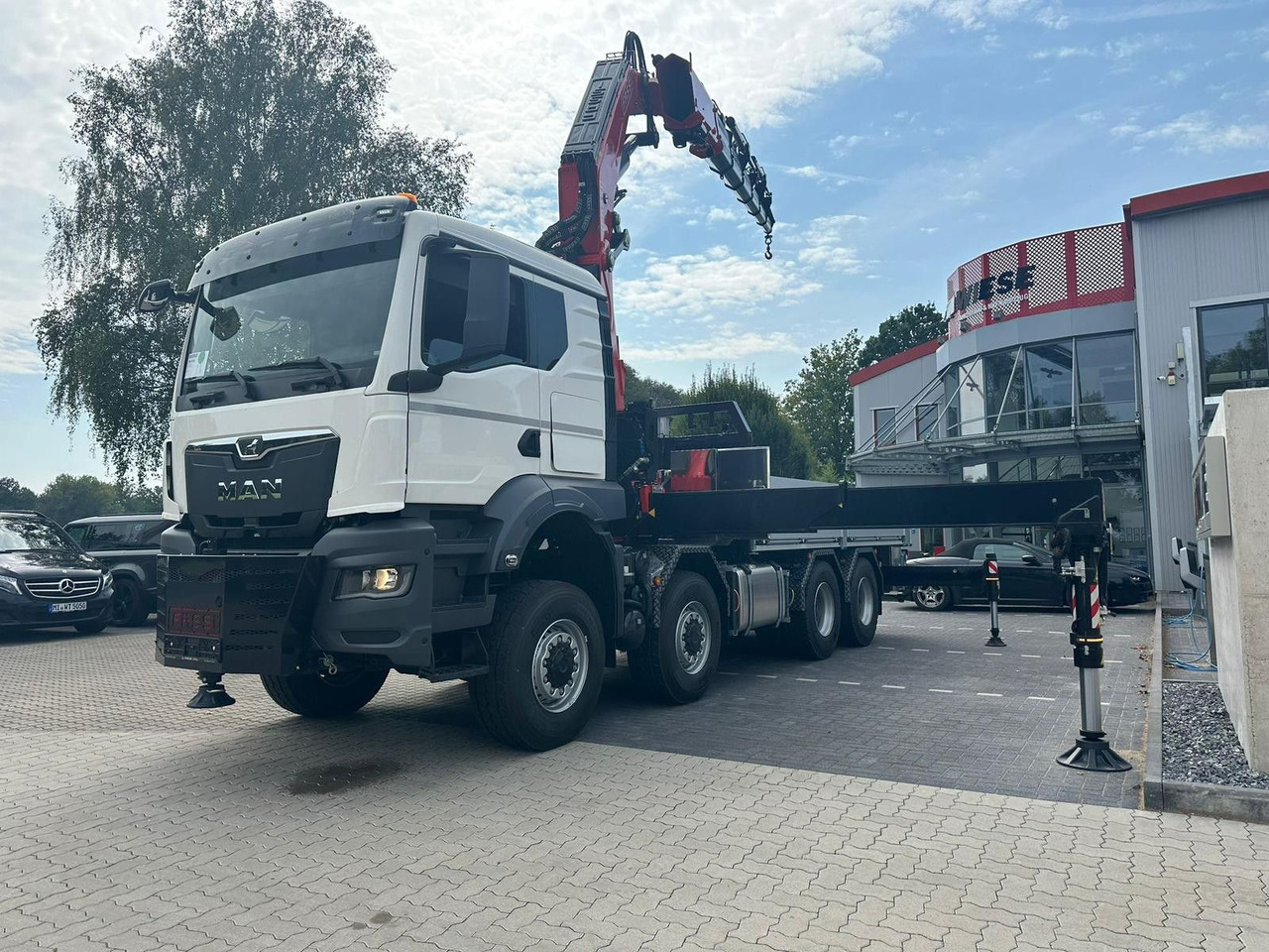 MAN TGS 41.520 8x8 mit Fassi Ladekran F710RA.2.26 - Madelveok/ Platvormveok: pilt 2 MAN TGS 41.520 8x8 mit Fassi Ladekran F710RA.2.26 - Madelveok/ Platvormveok: pilt 2