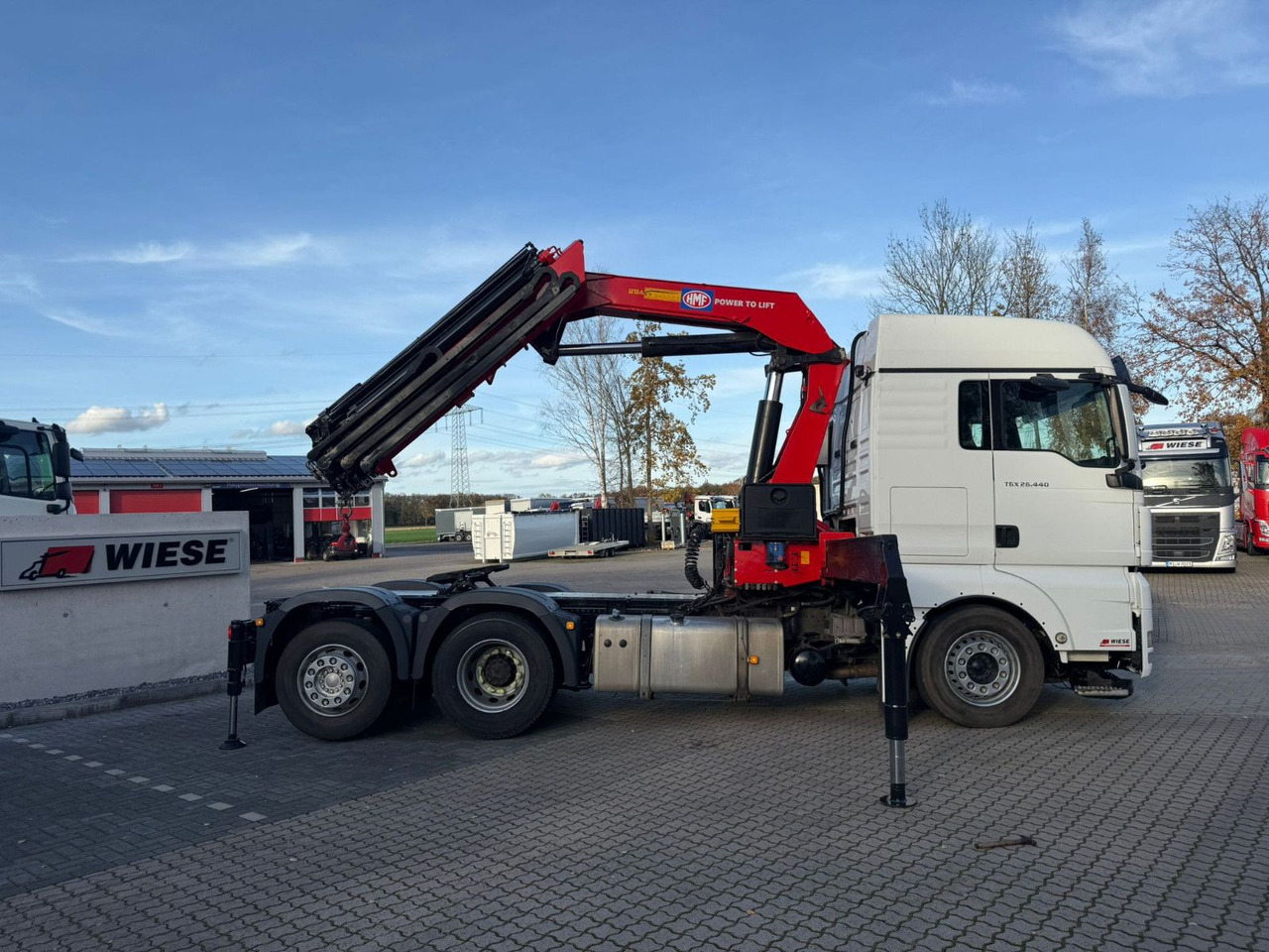 MAN TGX 26.440 6x2 mit HMF 3000-5 Kran Top Zustand - Kraanaga veoauto: pilt 2 MAN TGX 26.440 6x2 mit HMF 3000-5 Kran Top Zustand - Kraanaga veoauto: pilt 2