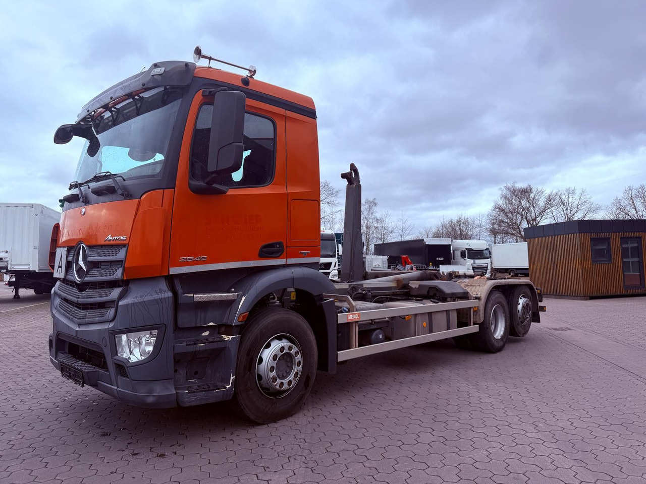Mercedes-Benz Antos 2545 Abrollkipper Meiler2070 Kupplung Neu - Konkstõstukiga veoauto: pilt 2 Mercedes-Benz Antos 2545 Abrollkipper Meiler2070 Kupplung Neu - Konkstõstukiga veoauto: pilt 2