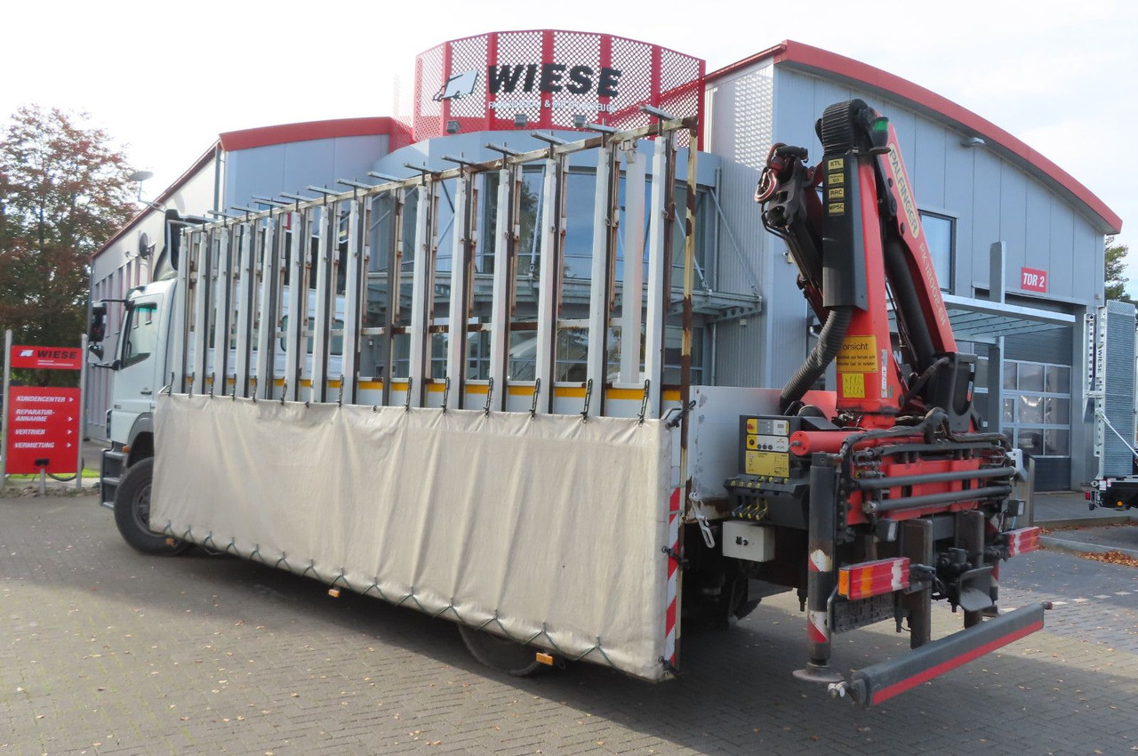 Mercedes-Benz Axor 1833 L - Glastransporter Kran Palfinger - Kraanaga veoauto: pilt 3 Mercedes-Benz Axor 1833 L - Glastransporter Kran Palfinger - Kraanaga veoauto: pilt 3