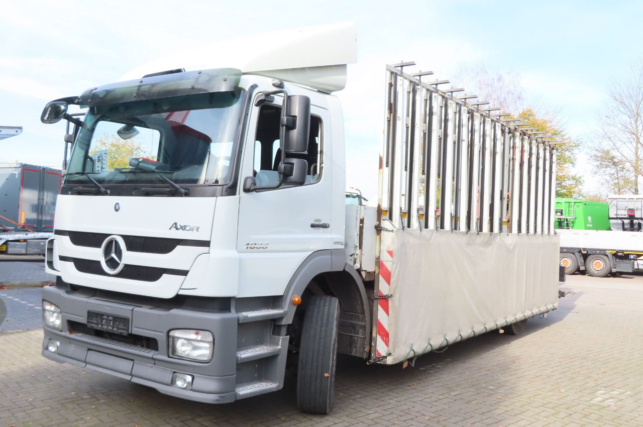 Mercedes-Benz Axor 1833 L - Glastransporter Kran Palfinger - Kraanaga veoauto: pilt 5 Mercedes-Benz Axor 1833 L - Glastransporter Kran Palfinger - Kraanaga veoauto: pilt 5