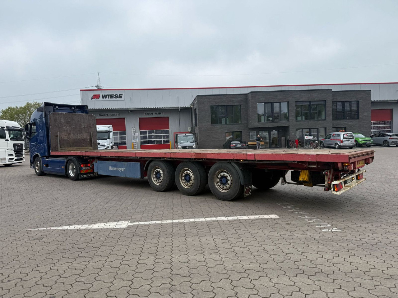 Schwarzmüller SPA 3/E Plattform Auflieger mit Schwerlastwinden - Platvorm/ Madelpoolhaagis: pilt 1 Schwarzmüller SPA 3/E Plattform Auflieger mit Schwerlastwinden - Platvorm/ Madelpoolhaagis: pilt 1