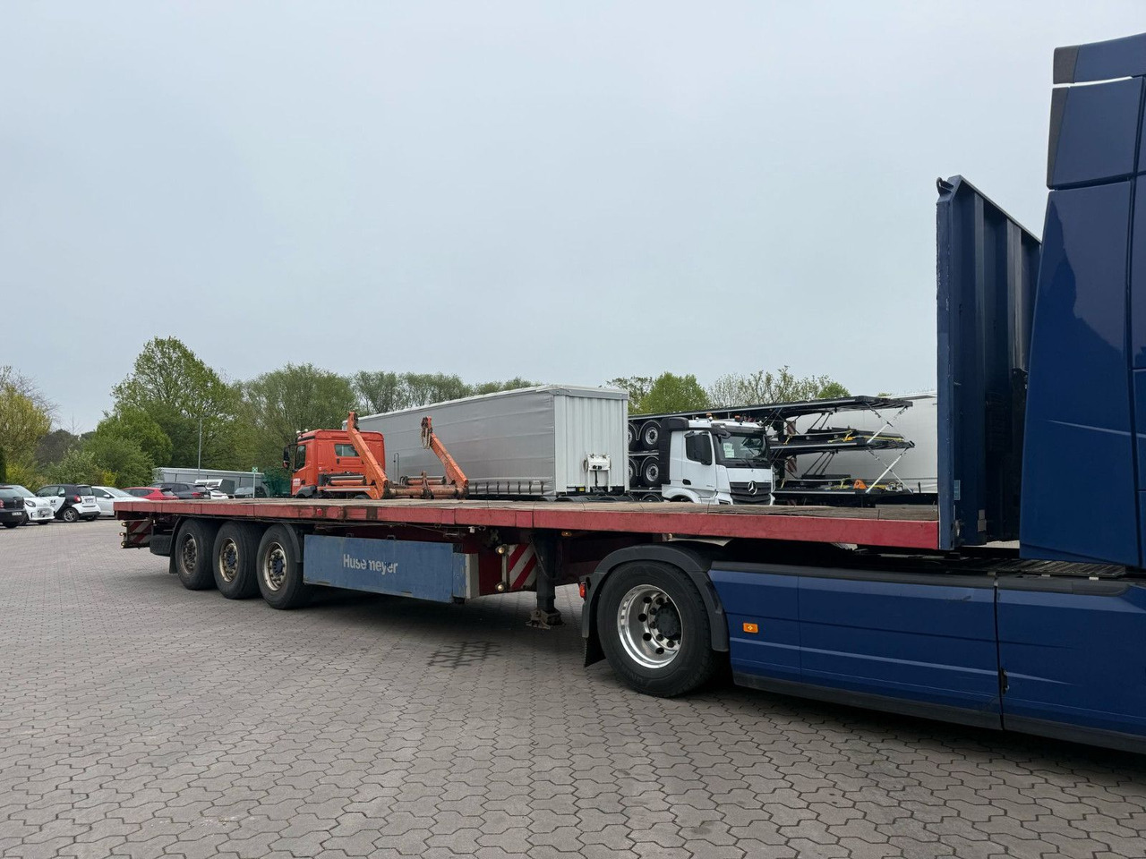 Schwarzmüller SPA 3/E Plattform Auflieger mit Schwerlastwinden - Platvorm/ Madelpoolhaagis: pilt 4 Schwarzmüller SPA 3/E Plattform Auflieger mit Schwerlastwinden - Platvorm/ Madelpoolhaagis: pilt 4