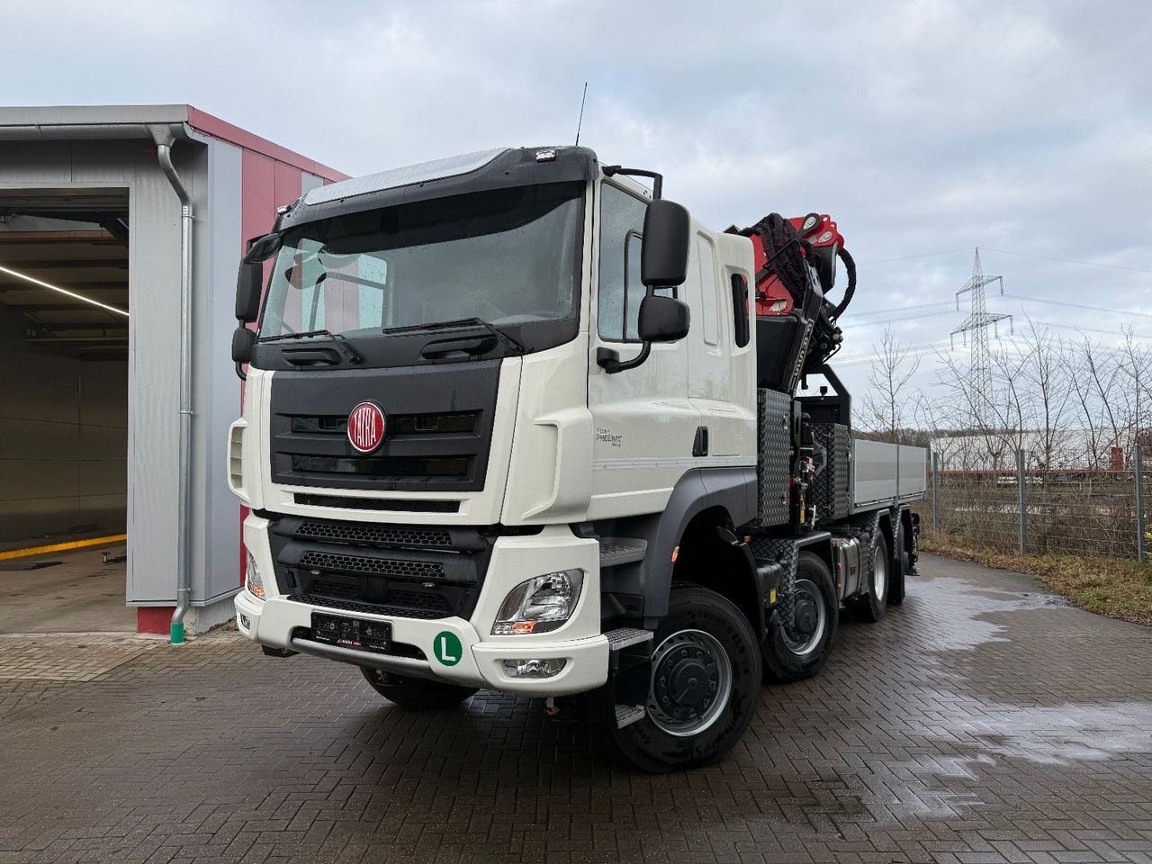 Tatra 41.500 8x8 Phoenix Fassi F710 Kran - Madelveok/ Platvormveok, Kraanaga veoauto: pilt 4 Tatra 41.500 8x8 Phoenix Fassi F710 Kran - Madelveok/ Platvormveok, Kraanaga veoauto: pilt 4