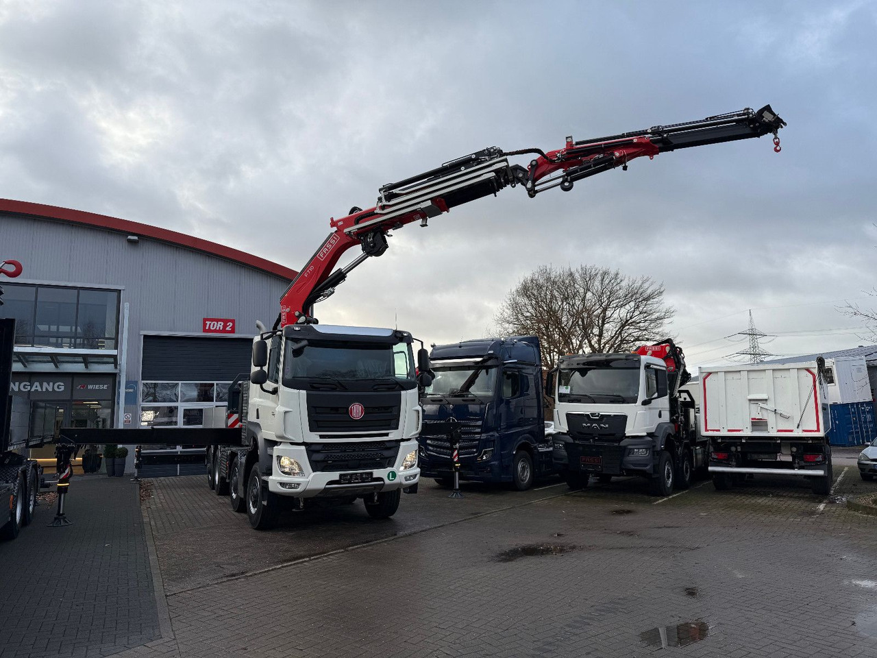 Tatra 41.500 8x8 Phoenix Fassi F710 Kran - Madelveok/ Platvormveok, Kraanaga veoauto: pilt 5 Tatra 41.500 8x8 Phoenix Fassi F710 Kran - Madelveok/ Platvormveok, Kraanaga veoauto: pilt 5