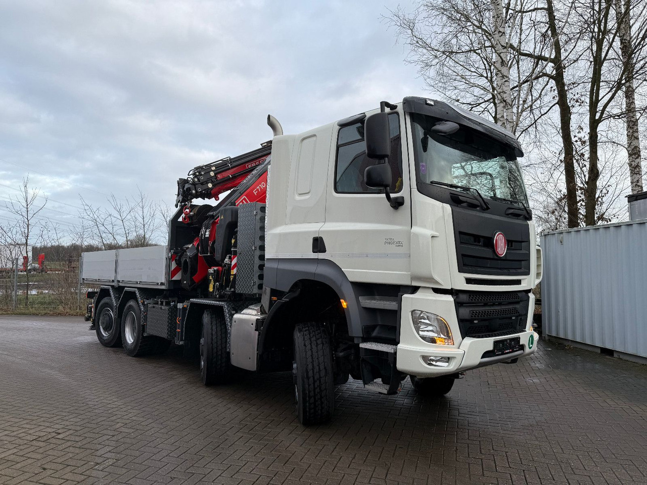 Tatra 41.500 8x8 Phoenix Fassi F710 Kran - Madelveok/ Platvormveok, Kraanaga veoauto: pilt 3 Tatra 41.500 8x8 Phoenix Fassi F710 Kran - Madelveok/ Platvormveok, Kraanaga veoauto: pilt 3