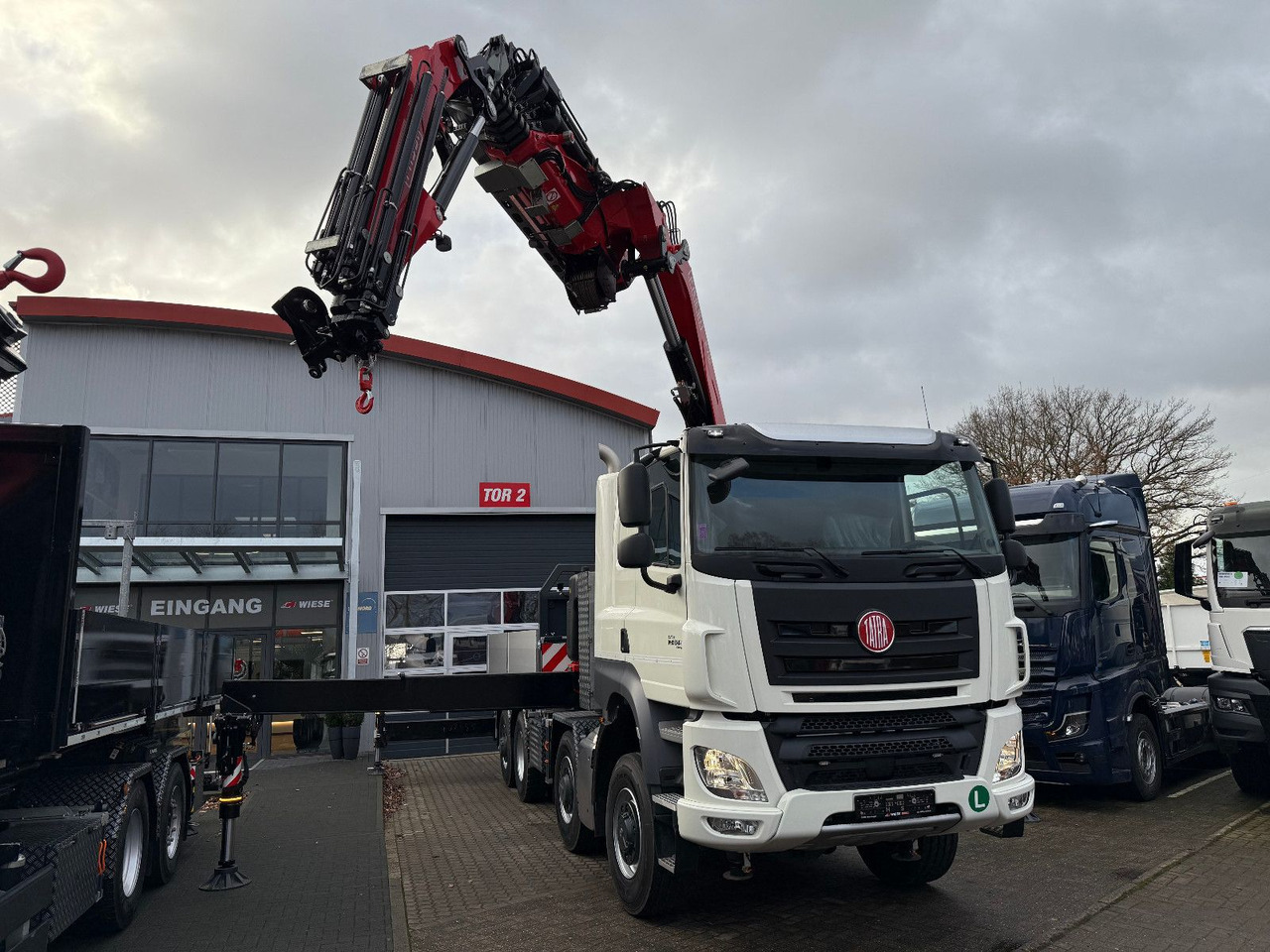 Kraanaga veoauto Tatra 41.500 8x8 Phoenix Fassi F710 Kran: pilt 12