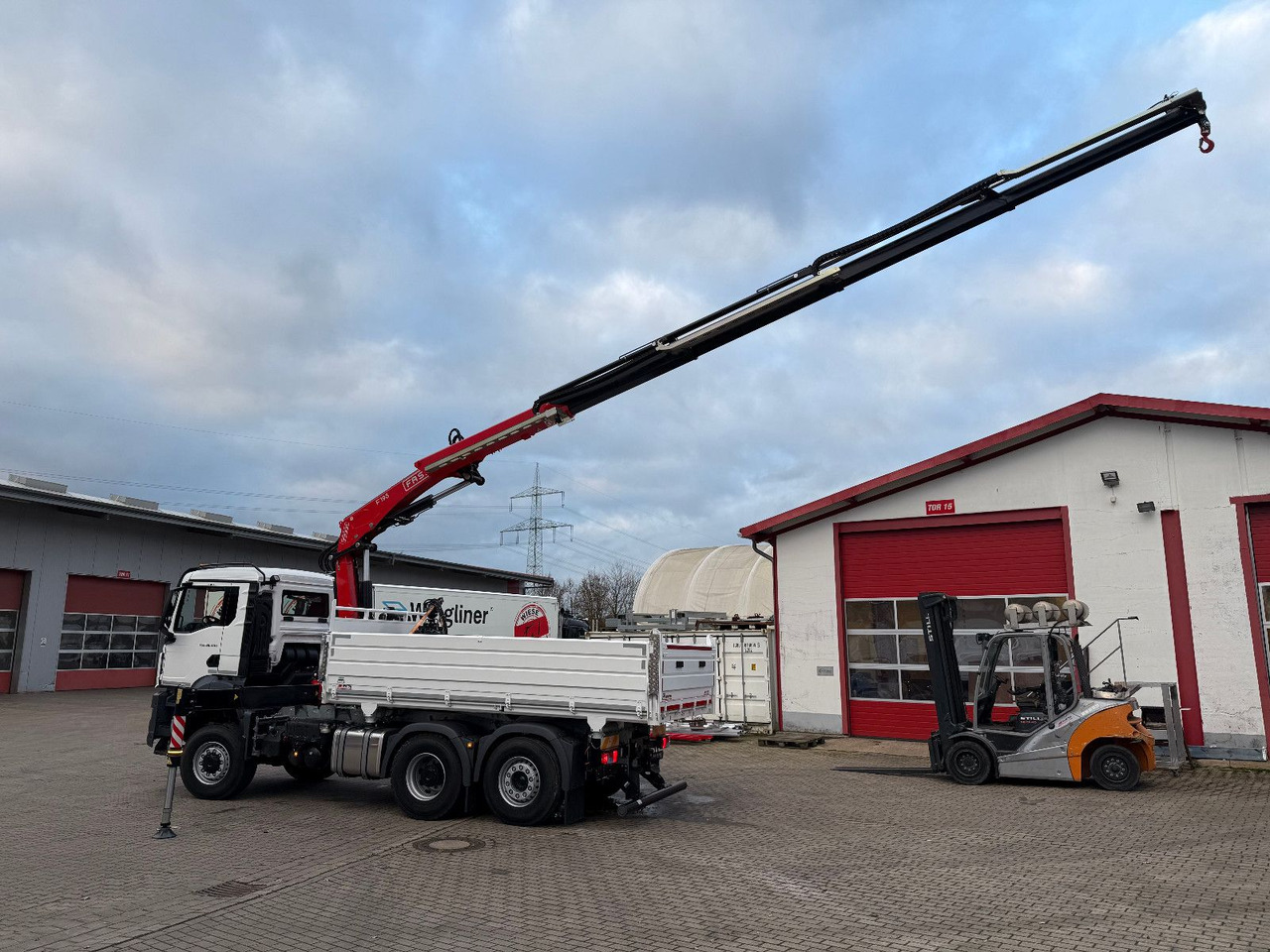 MAN TGS 26.400 6x4 Krankipper Fassi/SOFORT VERFÜGBAR - Veoauto, Kraanaga veoauto: pilt 3 MAN TGS 26.400 6x4 Krankipper Fassi/SOFORT VERFÜGBAR - Veoauto, Kraanaga veoauto: pilt 3