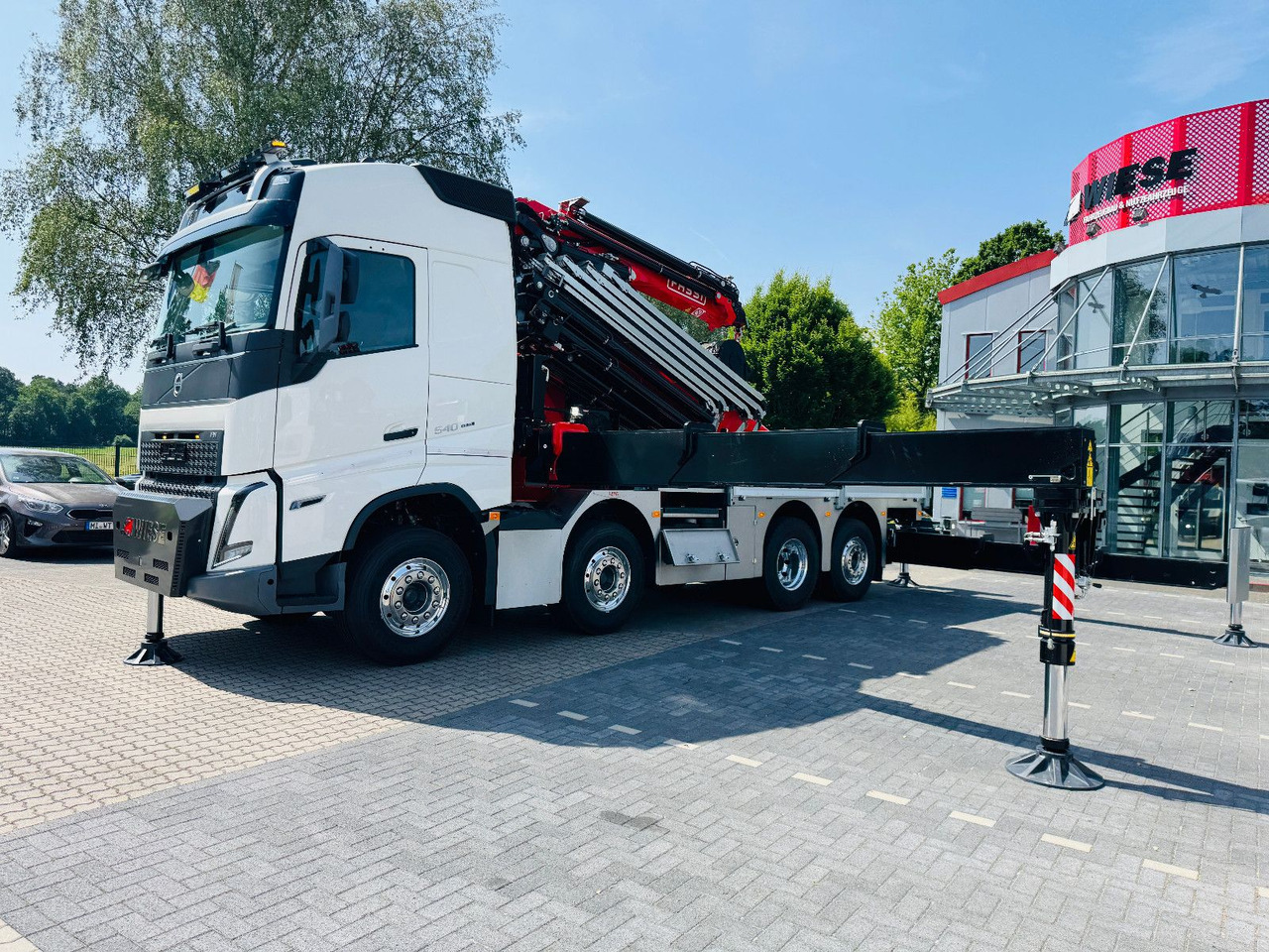 Volvo FH 540 mit Fassi F2150RAL Fly Jib + Winde - Madelveok/ Platvormveok, Kraanaga veoauto: pilt 4 Volvo FH 540 mit Fassi F2150RAL Fly Jib + Winde - Madelveok/ Platvormveok, Kraanaga veoauto: pilt 4