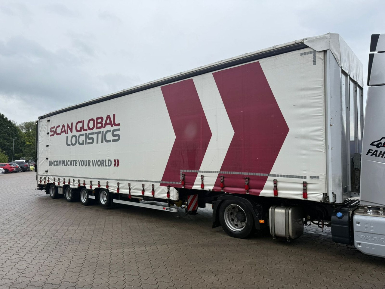 Wiese 4-Achs Mega Gabelstaplertransporter Rampe - Madal platvormpoolhaagis: pilt 4 Wiese 4-Achs Mega Gabelstaplertransporter Rampe - Madal platvormpoolhaagis: pilt 4