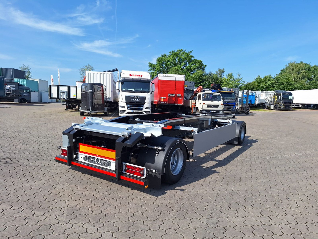 Wiese Abrollanhänger Schlittenanhänger - Multilift/ Liftdumper haagis: pilt 3 Wiese Abrollanhänger Schlittenanhänger - Multilift/ Liftdumper haagis: pilt 3