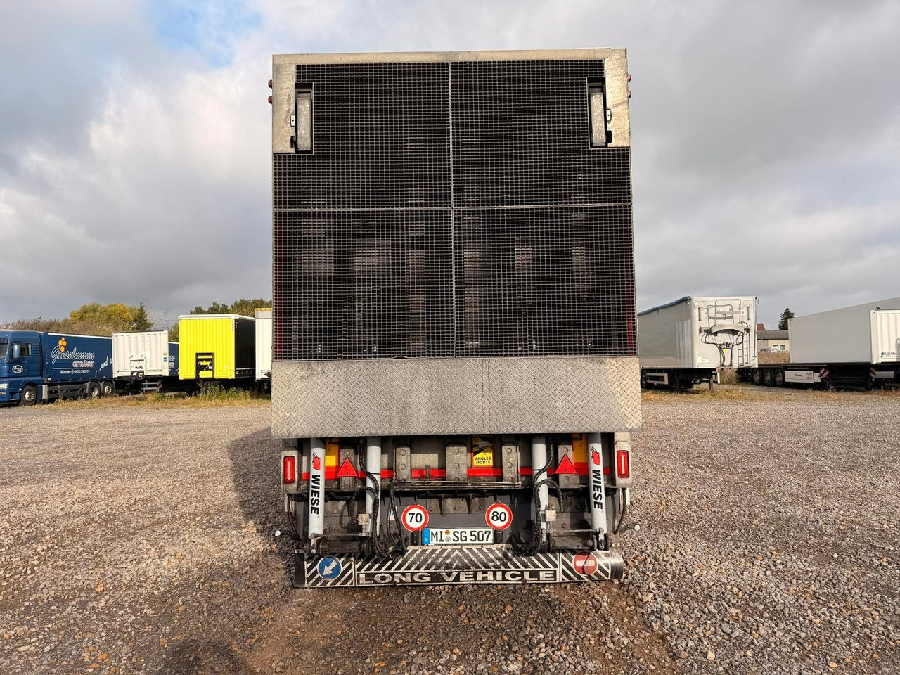 Wiese Gabelstaplertransporter Rampe Mega Lowline - Madal platvormpoolhaagis: pilt 5 Wiese Gabelstaplertransporter Rampe Mega Lowline - Madal platvormpoolhaagis: pilt 5