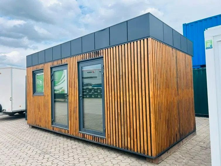 Wiese Wunderschöner Büro/Saunacontainer - Konteinerveduk/ Tõstuk järelhaagis: pilt 2 Wiese Wunderschöner Büro/Saunacontainer - Konteinerveduk/ Tõstuk järelhaagis: pilt 2