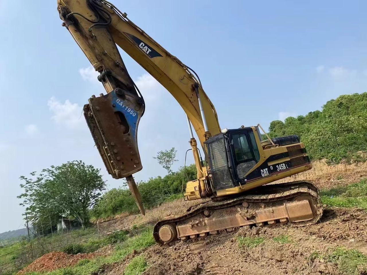 CATERPILLAR 345B - Lintekskavaator: pilt 1 CATERPILLAR 345B - Lintekskavaator: pilt 1