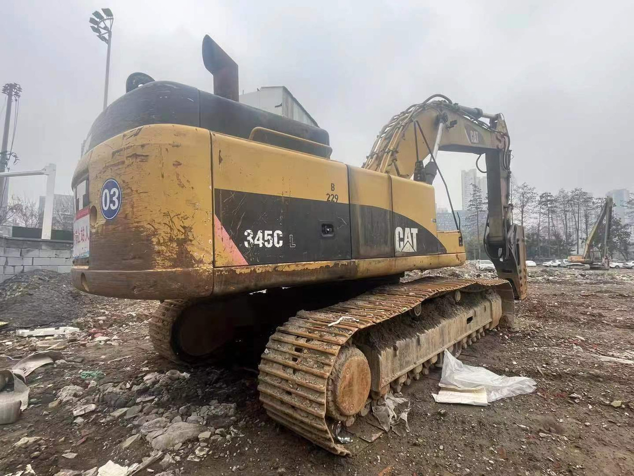 CATERPILLAR CAT-345C - Lintekskavaator: pilt 3 CATERPILLAR CAT-345C - Lintekskavaator: pilt 3