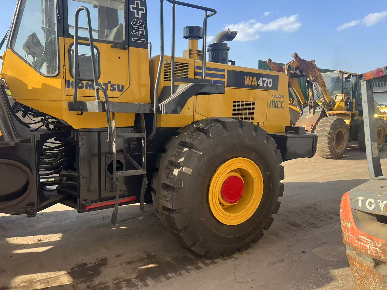 Komatsu WA470-3 - Rataslaadur: pilt 5 Komatsu WA470-3 - Rataslaadur: pilt 5