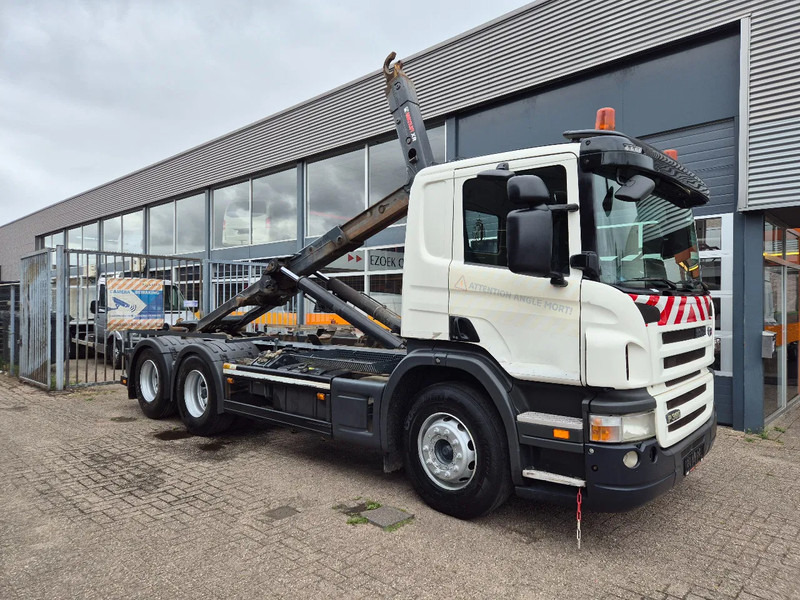 Scania P360 6X2 Containersysteem/ 21T Multilift/ Adjustable Hook - Konkstõstukiga veoauto: pilt 1 Scania P360 6X2 Containersysteem/ 21T Multilift/ Adjustable Hook - Konkstõstukiga veoauto: pilt 1