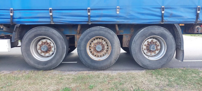 Krone 3 AXLE DRUM BRAKE CURTAIN TRAILER SDP 27 - Tentpoolhaagis: pilt 2 Krone 3 AXLE DRUM BRAKE CURTAIN TRAILER SDP 27 - Tentpoolhaagis: pilt 2