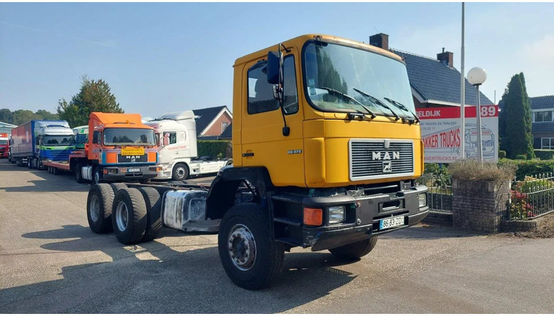 MAN 26.372 MANUAL ZF GEARBOX STEEL SUSPENSION 6X4 - Kabiinišassiiga veoauto: pilt 3 MAN 26.372 MANUAL ZF GEARBOX STEEL SUSPENSION 6X4 - Kabiinišassiiga veoauto: pilt 3
