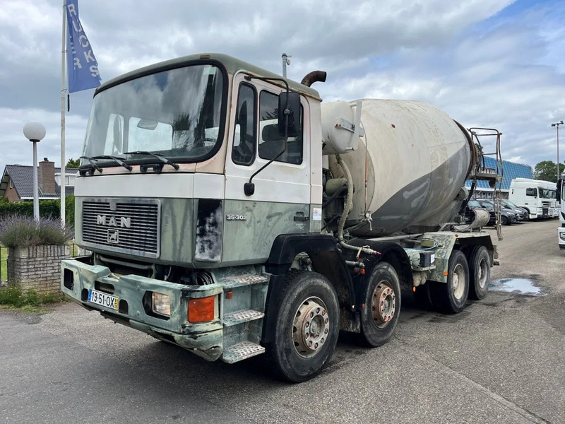 MAN 35.302 8x4 FULL STEEL SPRING MANUAL ZF GEARBOX !!! 6 CILINDER !!! - Autobetoonisegisti: pilt 1 MAN 35.302 8x4 FULL STEEL SPRING MANUAL ZF GEARBOX !!! 6 CILINDER !!! - Autobetoonisegisti: pilt 1