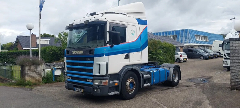 Scania R124-400 4x2 TRUCKHEAD + KIPPER HYDRAULIC + AIRO + RETARDER - Sadulveok: pilt 1 Scania R124-400 4x2 TRUCKHEAD + KIPPER HYDRAULIC + AIRO + RETARDER - Sadulveok: pilt 1