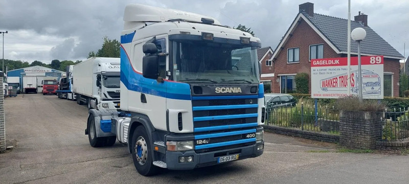 Scania R124-400 4x2 TRUCKHEAD + KIPPER HYDRAULIC + AIRO + RETARDER - Sadulveok: pilt 3 Scania R124-400 4x2 TRUCKHEAD + KIPPER HYDRAULIC + AIRO + RETARDER - Sadulveok: pilt 3