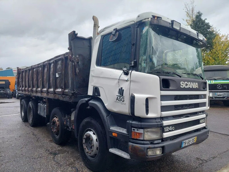Scania P124-420 8x4 Kipper Steel - Kallurauto: pilt 2 Scania P124-420 8x4 Kipper Steel - Kallurauto: pilt 2