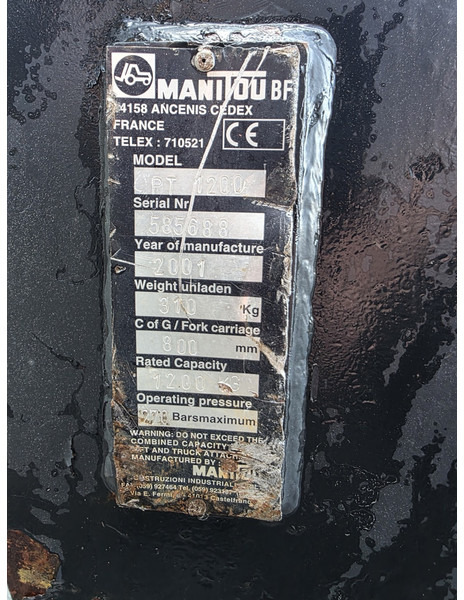 Manitou pt 1200 lier manitou hydraulisc winch hydraulische lier - Vints - Ehitusmasinad: pilt 5 Manitou pt 1200 lier manitou hydraulisc winch hydraulische lier - Vints - Ehitusmasinad: pilt 5