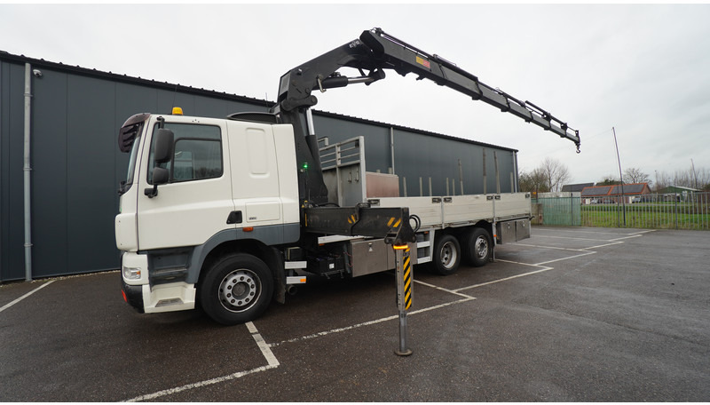 DAF CF 85.360 6x2 OPEN BOX WITH HMF 5300 CRANE - Kraanaga veoauto: pilt 2 DAF CF 85.360 6x2 OPEN BOX WITH HMF 5300 CRANE - Kraanaga veoauto: pilt 2