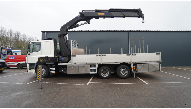 DAF CF 85.360 6x2 OPEN BOX WITH HMF 5300 CRANE - Kraanaga veoauto: pilt 1 DAF CF 85.360 6x2 OPEN BOX WITH HMF 5300 CRANE - Kraanaga veoauto: pilt 1
