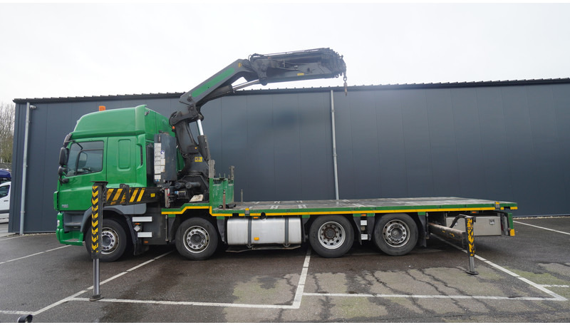 DAF CF 85.410 8X2 OPEN BOX WITH PALFINGER 42502 CRANE - Kraanaga veoauto: pilt 1 DAF CF 85.410 8X2 OPEN BOX WITH PALFINGER 42502 CRANE - Kraanaga veoauto: pilt 1