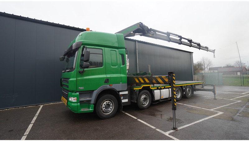 DAF CF 85.410 8X2 OPEN BOX WITH PALFINGER 42502 CRANE - Kraanaga veoauto: pilt 2 DAF CF 85.410 8X2 OPEN BOX WITH PALFINGER 42502 CRANE - Kraanaga veoauto: pilt 2